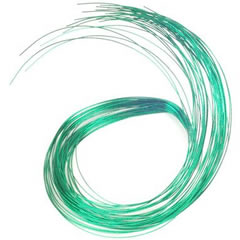 Paper Covered Wire - Metallic Green 26g