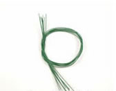 Green floral wire in small coils
